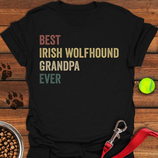 Irish Wolfhound Grandpa Black