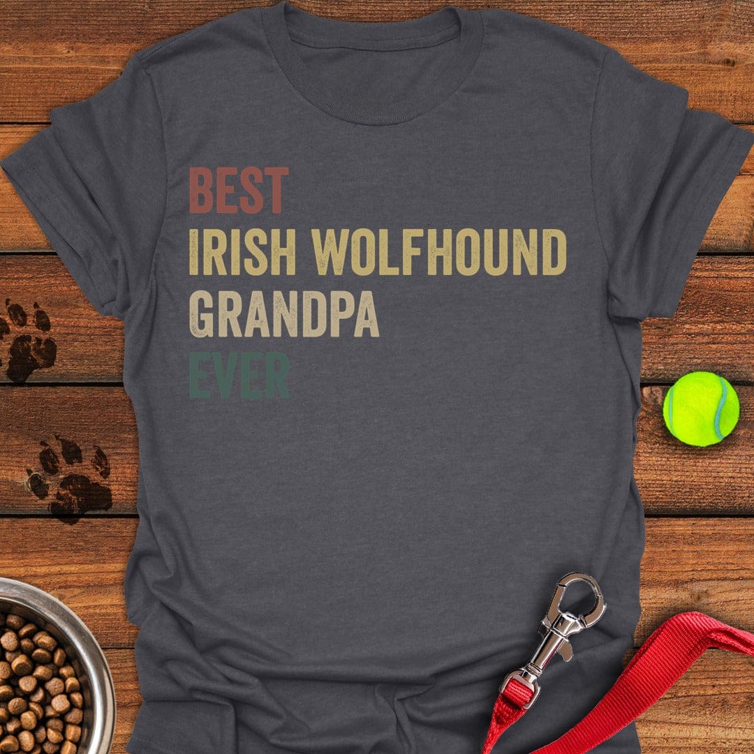 Irish Wolfhound Grandpa Dark Heather
