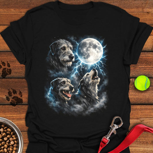 Irish Wolfhound Moon Black