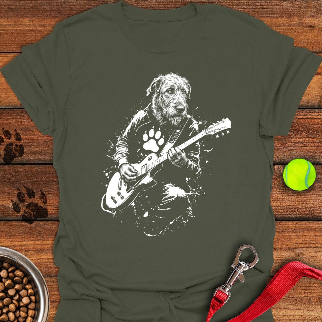 Irish Wolfhound Rocker Military Green