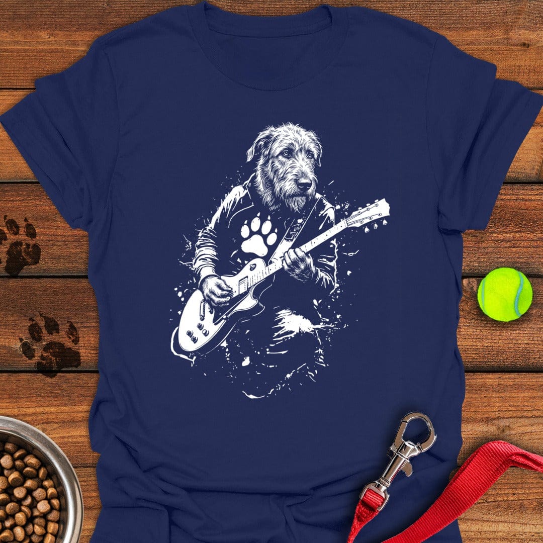 Irish Wolfhound Rocker Navy