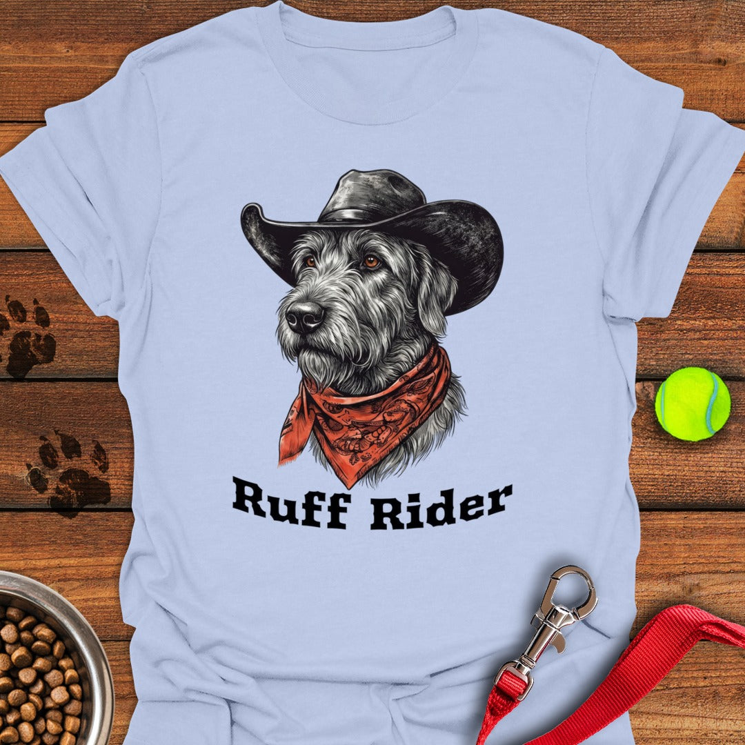 Irish Wolfhound Ruff Rider Light Blue