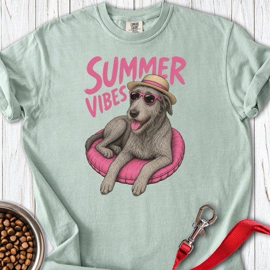 Irish Wolfhound Summer Vibes Premium Tee Bay