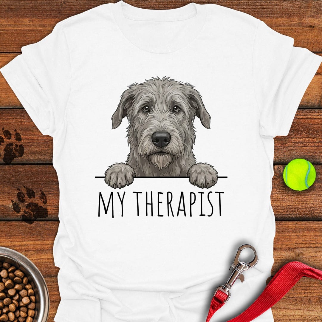 Irish Wolfhound Therapist White