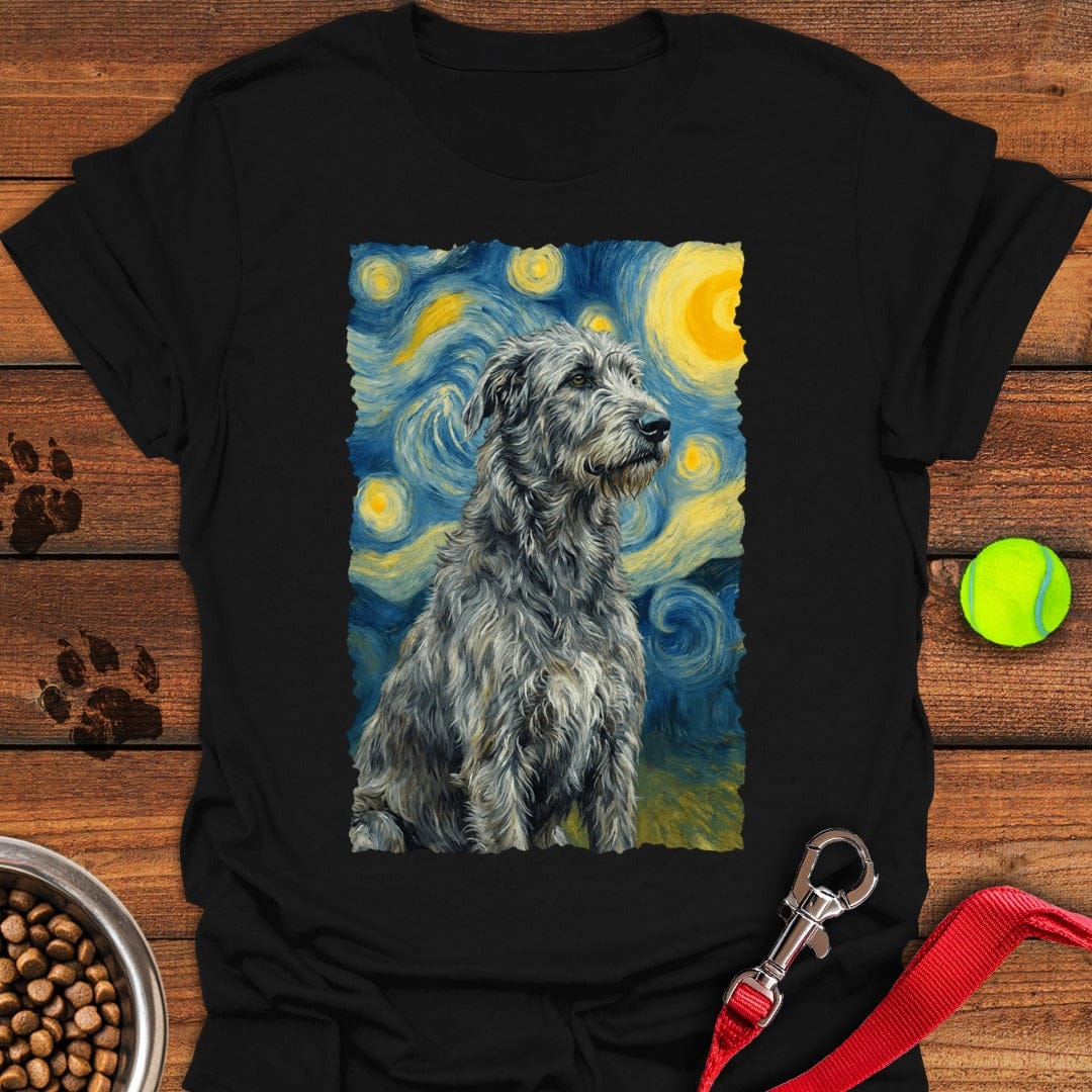 Irish Wolfhound Van Gogh Black