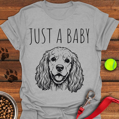 Just a Baby Cocker Spaniel Sport Grey