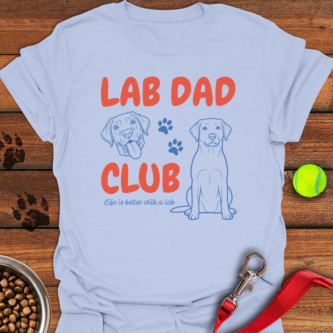 Lab Dad Club Light Blue