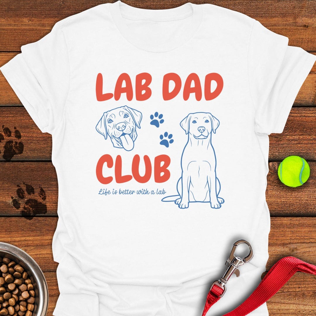 Lab Dad Club White