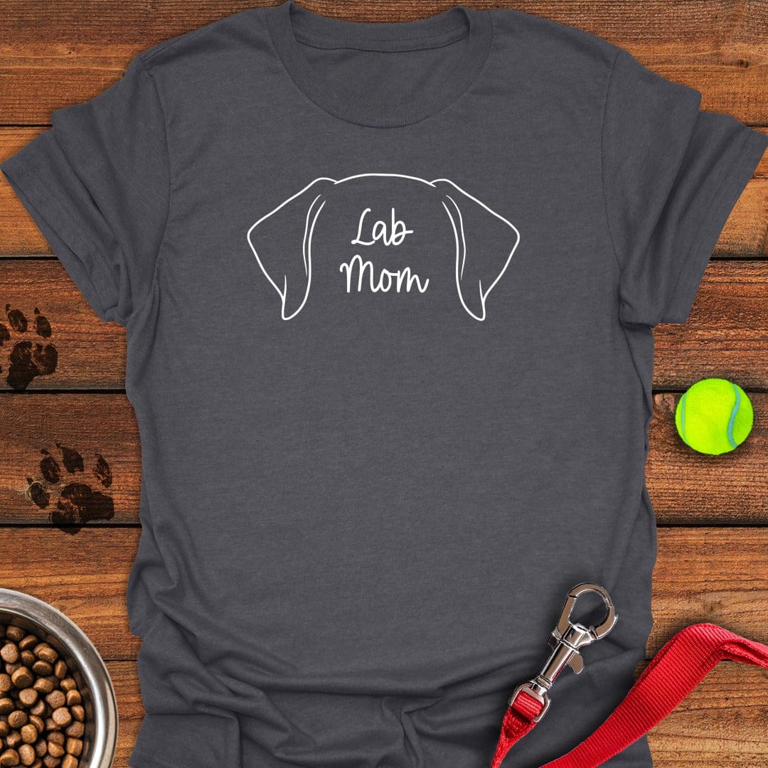 Lab Mom Dark Heather