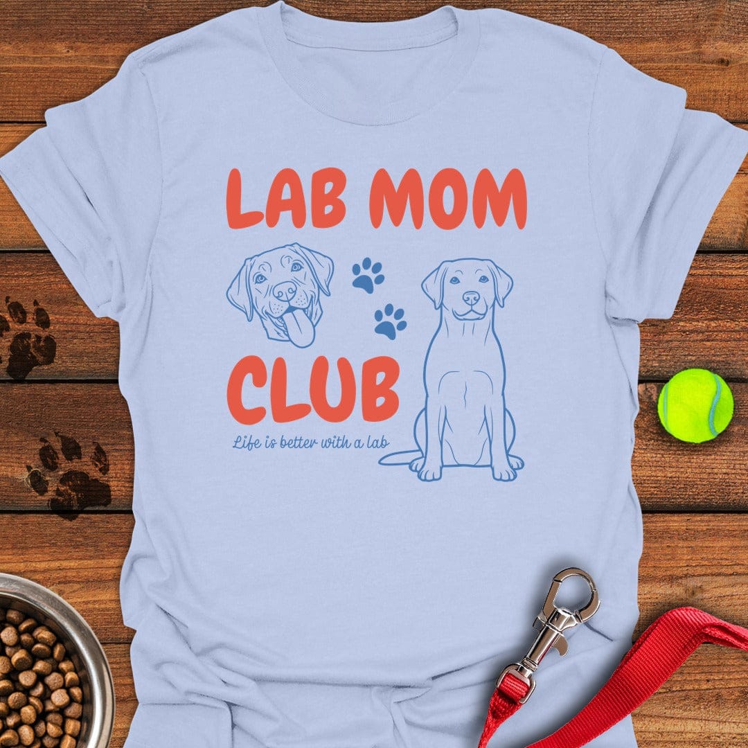 Lab Mom Club Light Blue