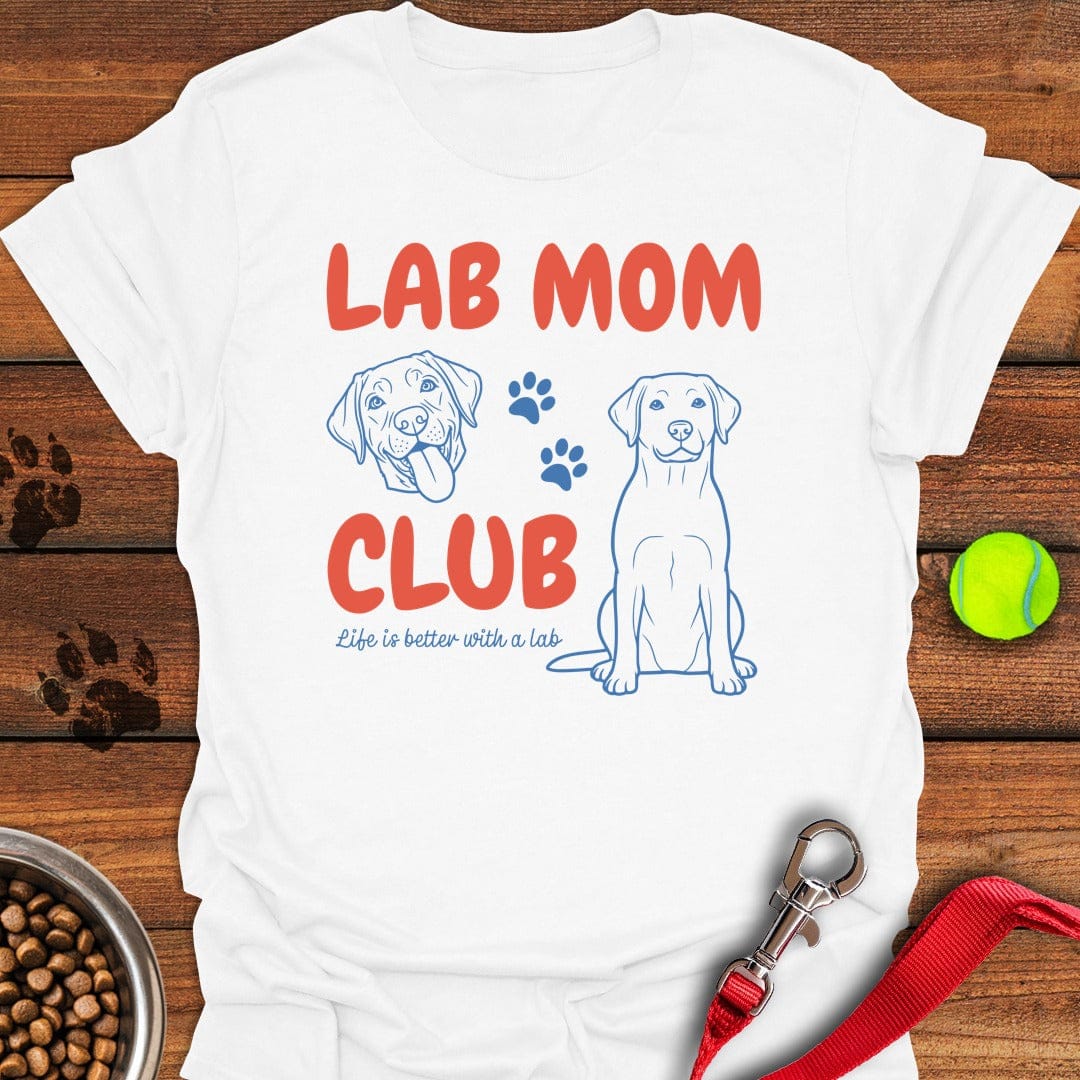 Lab Mom Club White