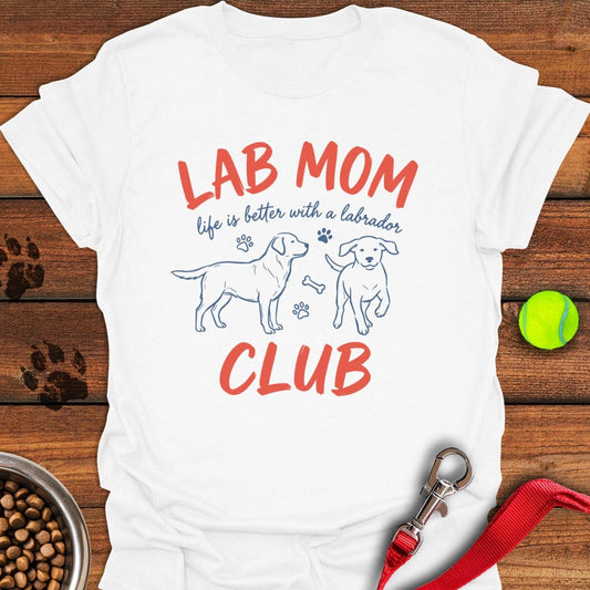 Lab Mom Club White