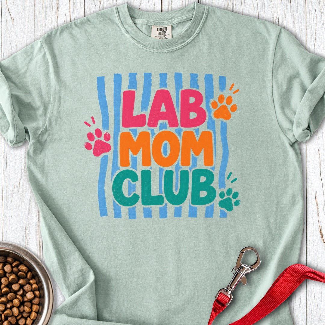 Lab Mom Club Premium Tee Bay