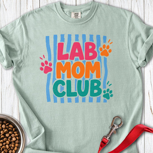 Lab Mom Club Premium Tee Bay