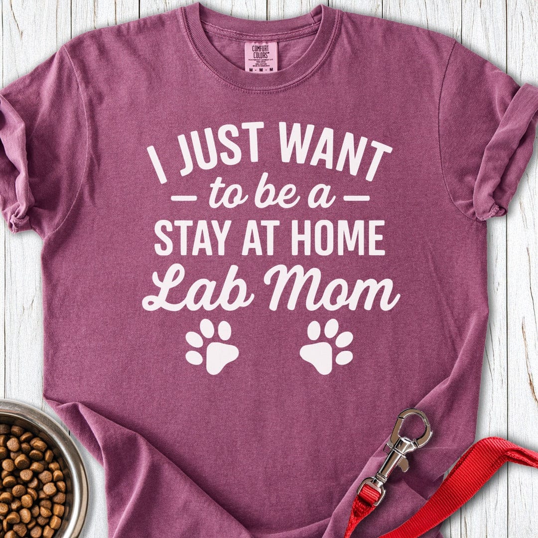 Lab Mom Premium Tee Berry