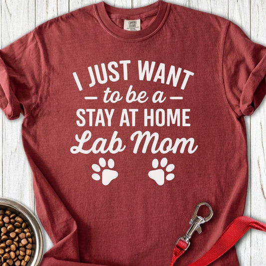 Lab Mom Premium Tee Brick