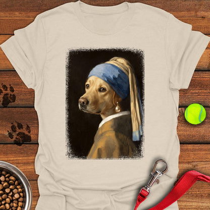 Lab With a Pearl Earring Natural