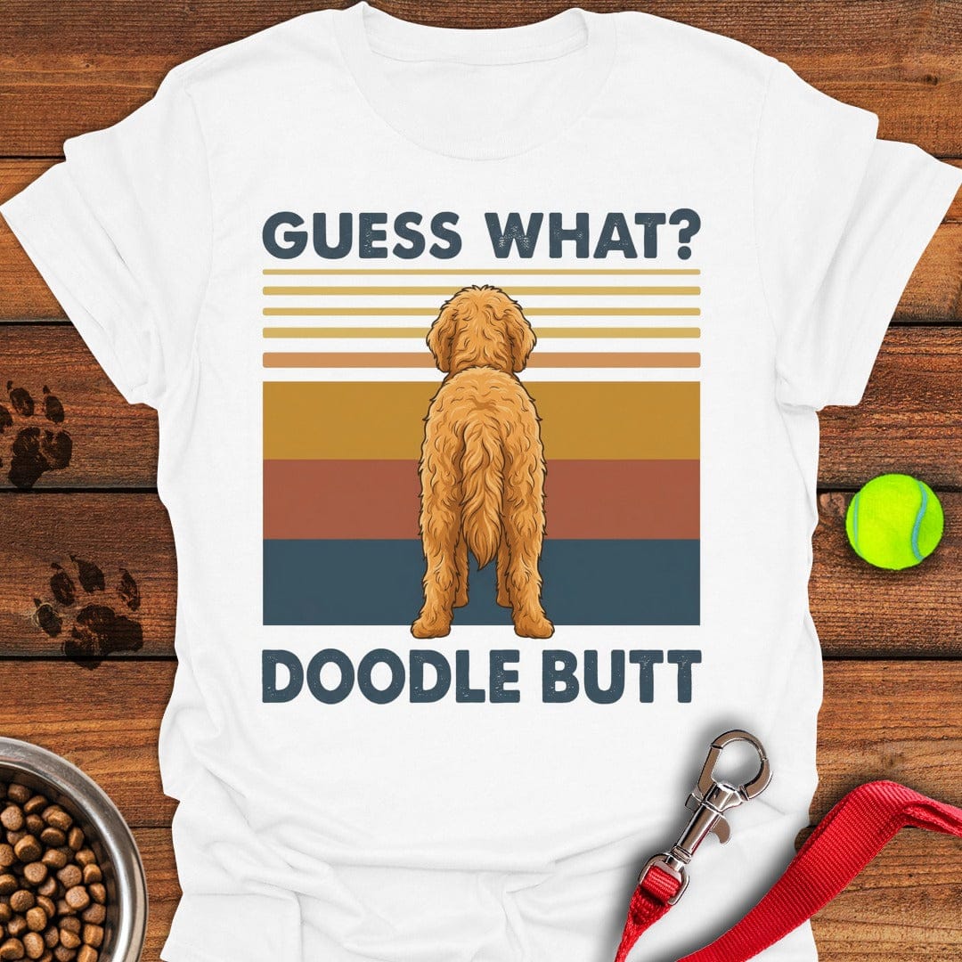 Labradoodle Butt White