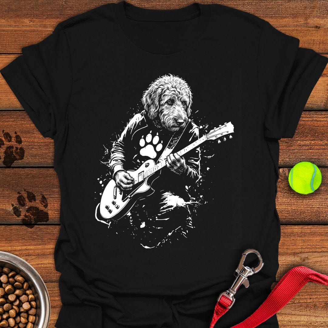 Labradoodle Guitar Black
