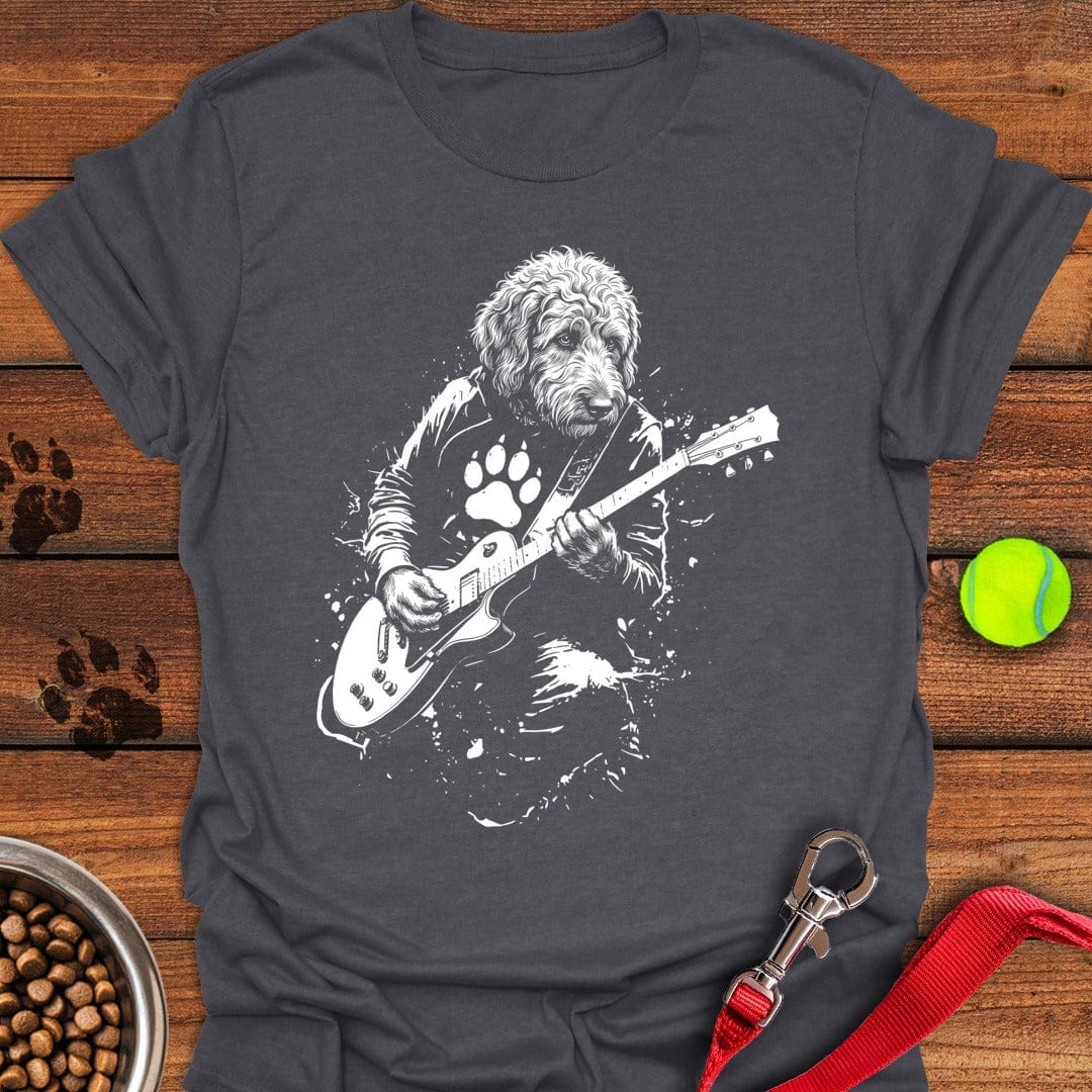 Labradoodle Guitar Dark Heather