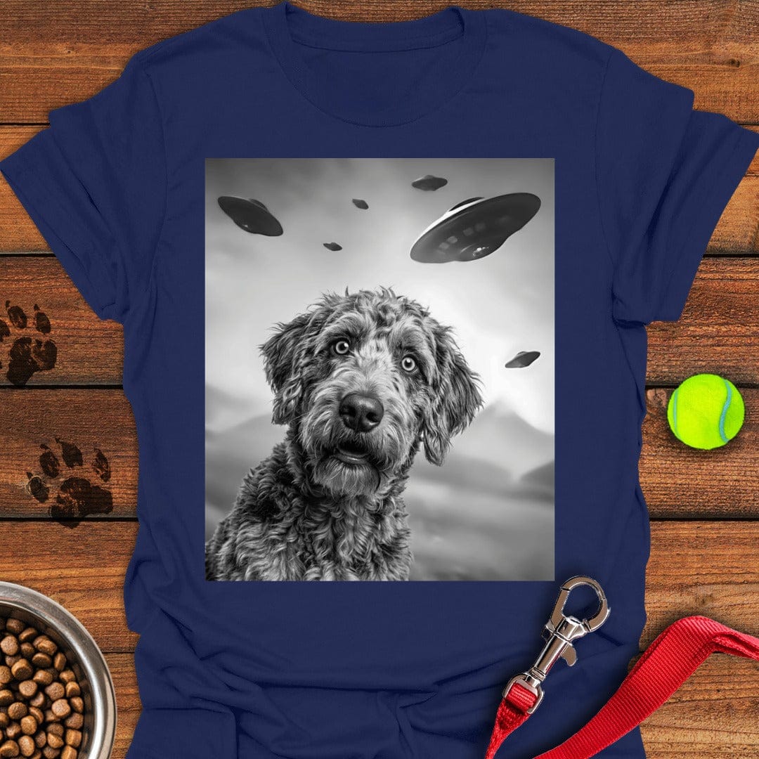 Labradoodle UFO Navy