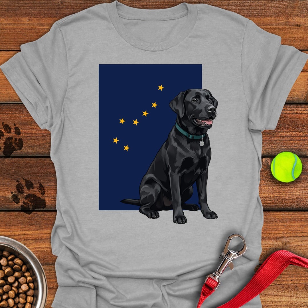 Labrador Alaska Flag Sport Grey