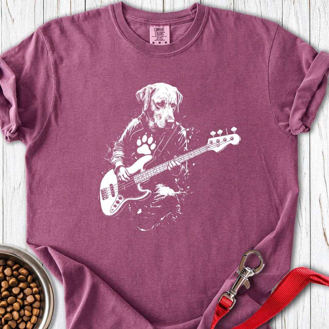 Labrador Bass Premium Tee Berry