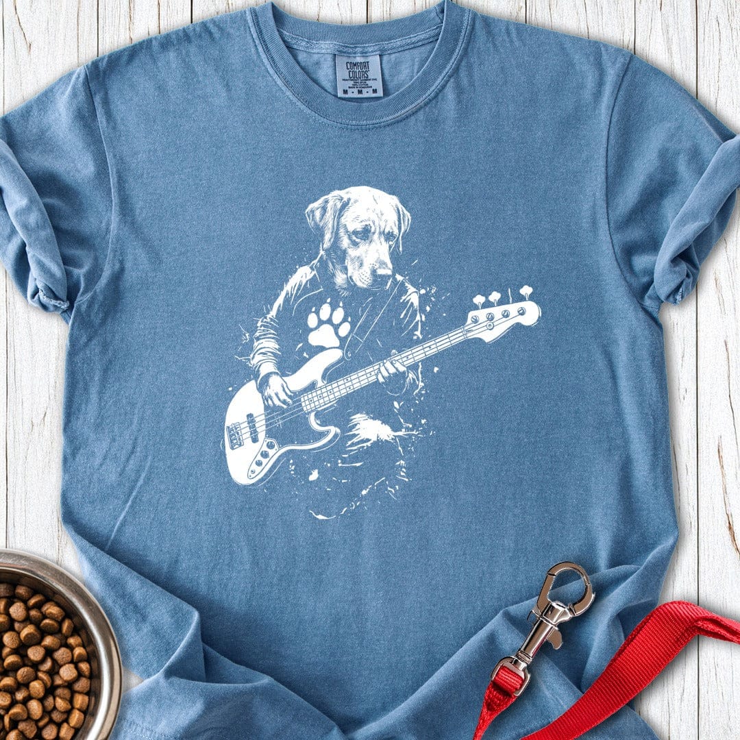 Labrador Bass Premium Tee Blue Jean