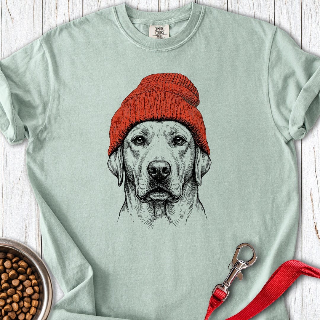 Labrador Beanie Premium Tee Bay