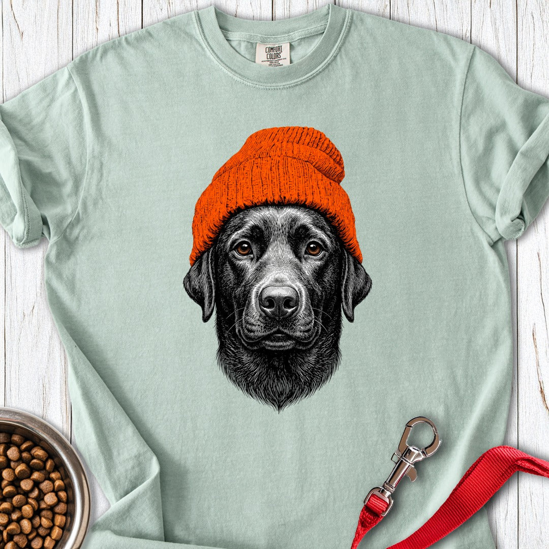 Labrador Beanie Premium Tee Bay