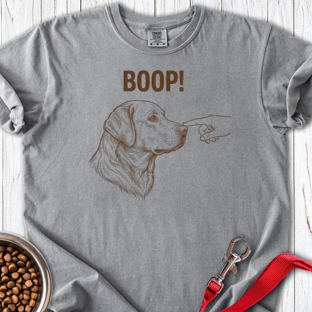 Labrador Boop Premium Tee Grey