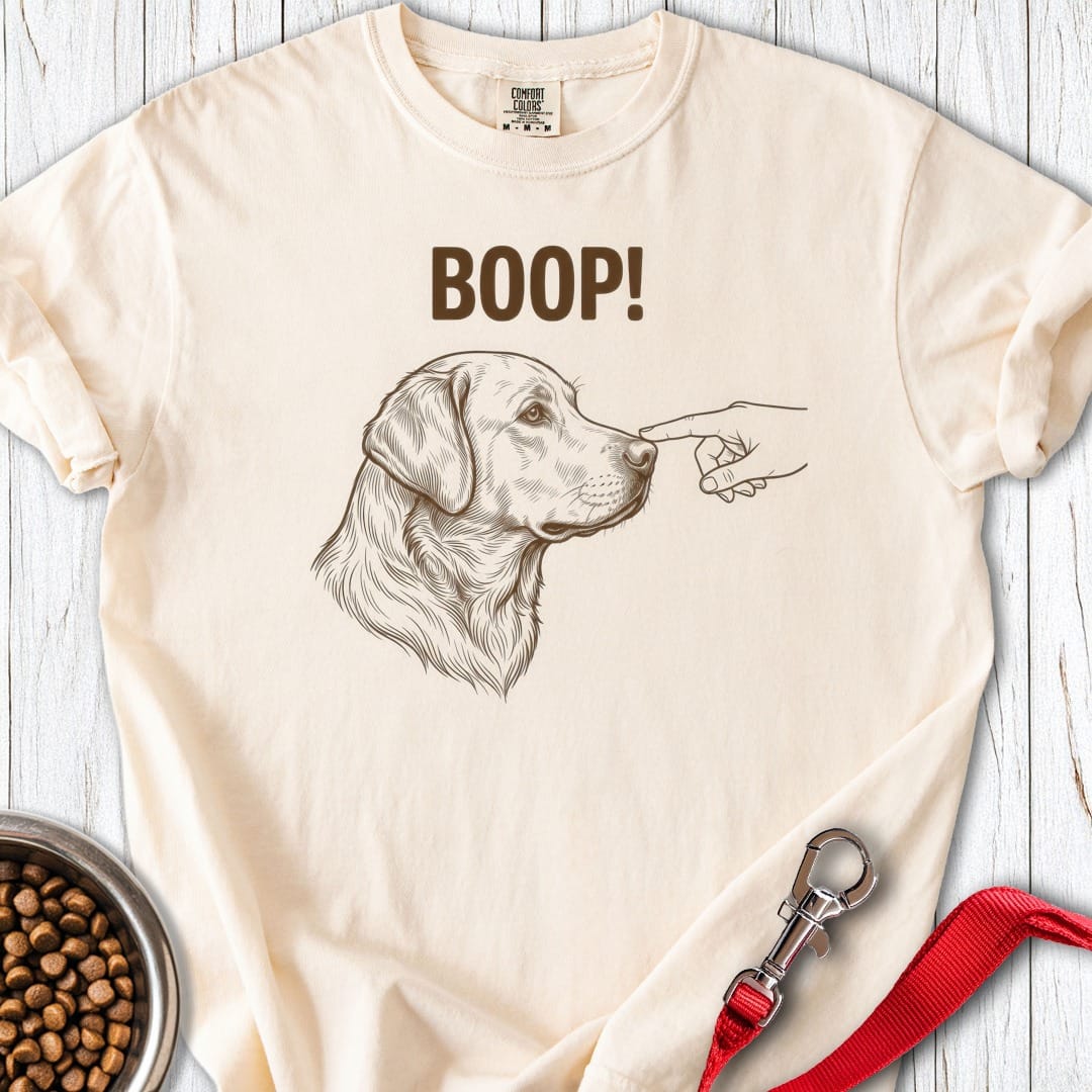 Labrador Boop Premium Tee Ivory