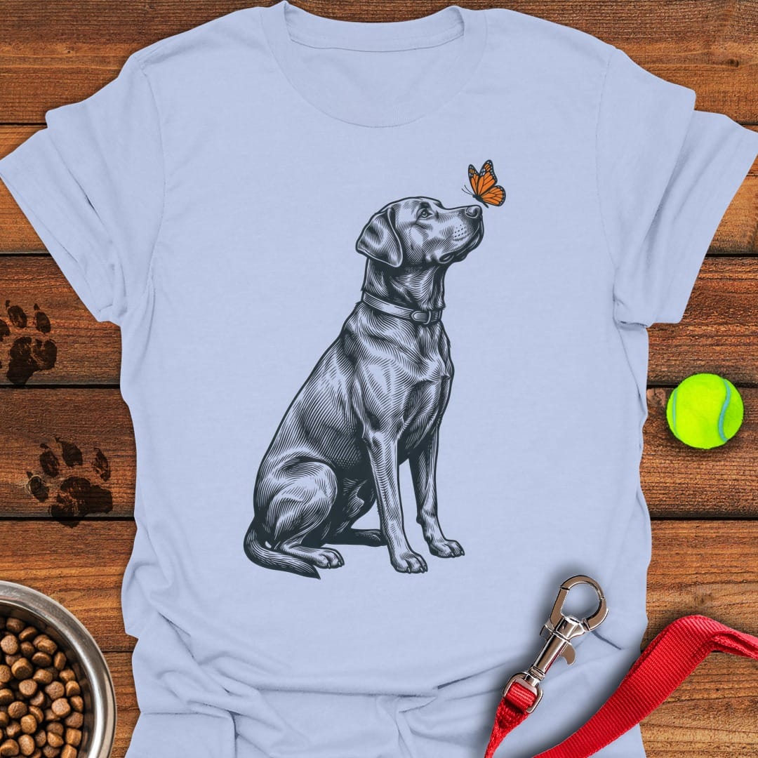 Labrador Butterfly Light Blue