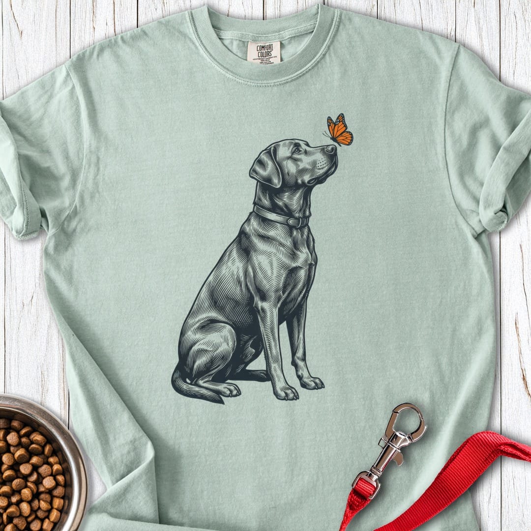 Labrador Butterfly Premium Tee Bay