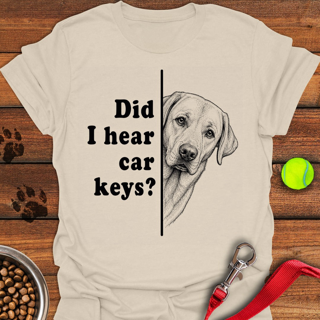 Labrador Car Keys Natural