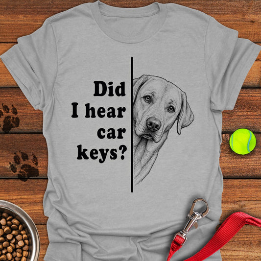 Labrador Car Keys Sport Grey