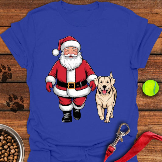 Labrador Christmas T-Shirt Royal