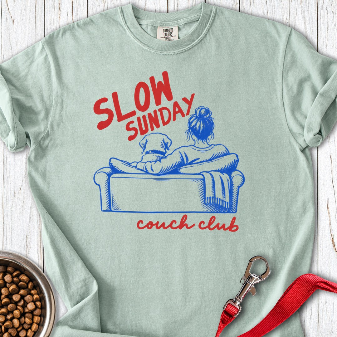 Labrador Couch Club Premium Tee Bay