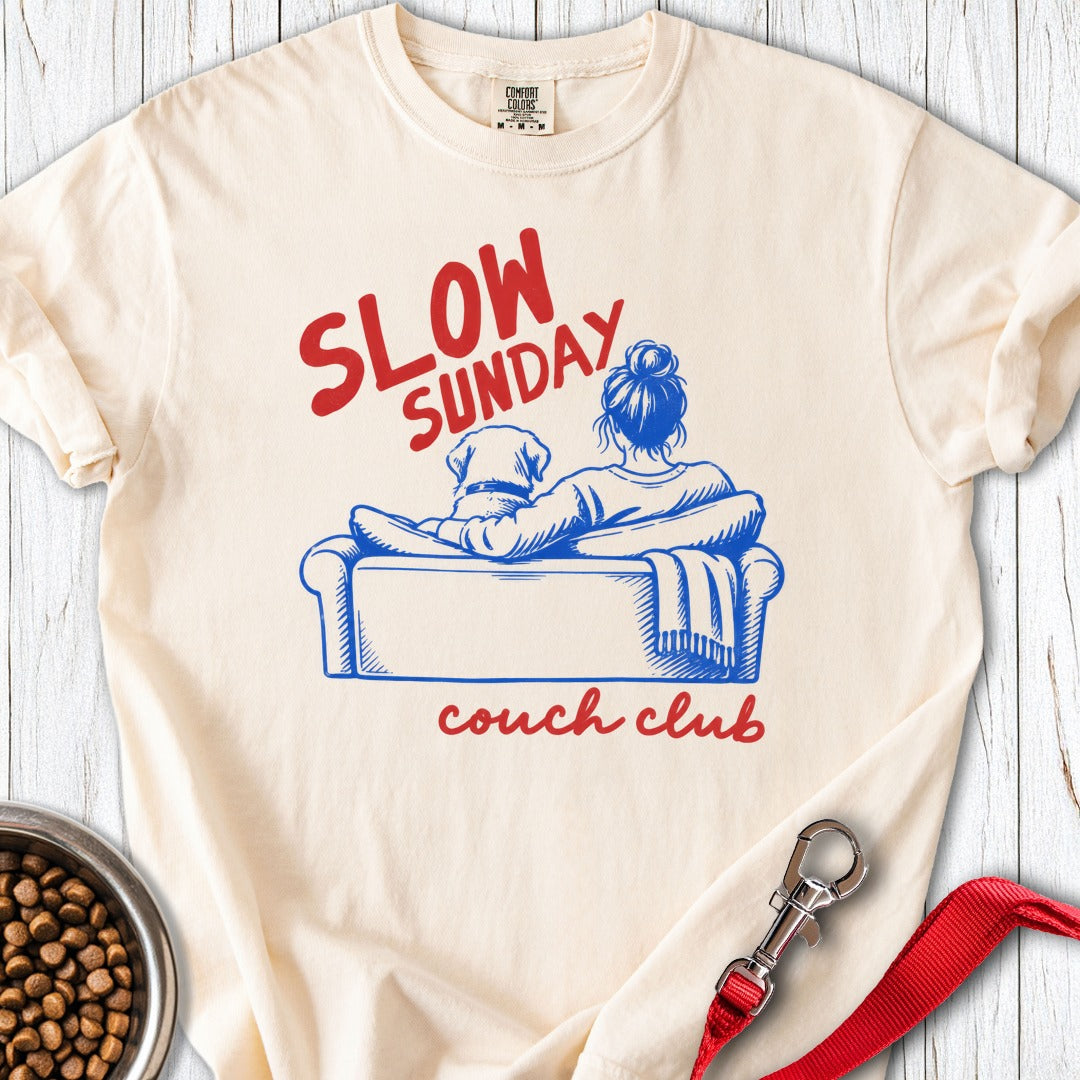 Labrador Couch Club Premium Tee Ivory