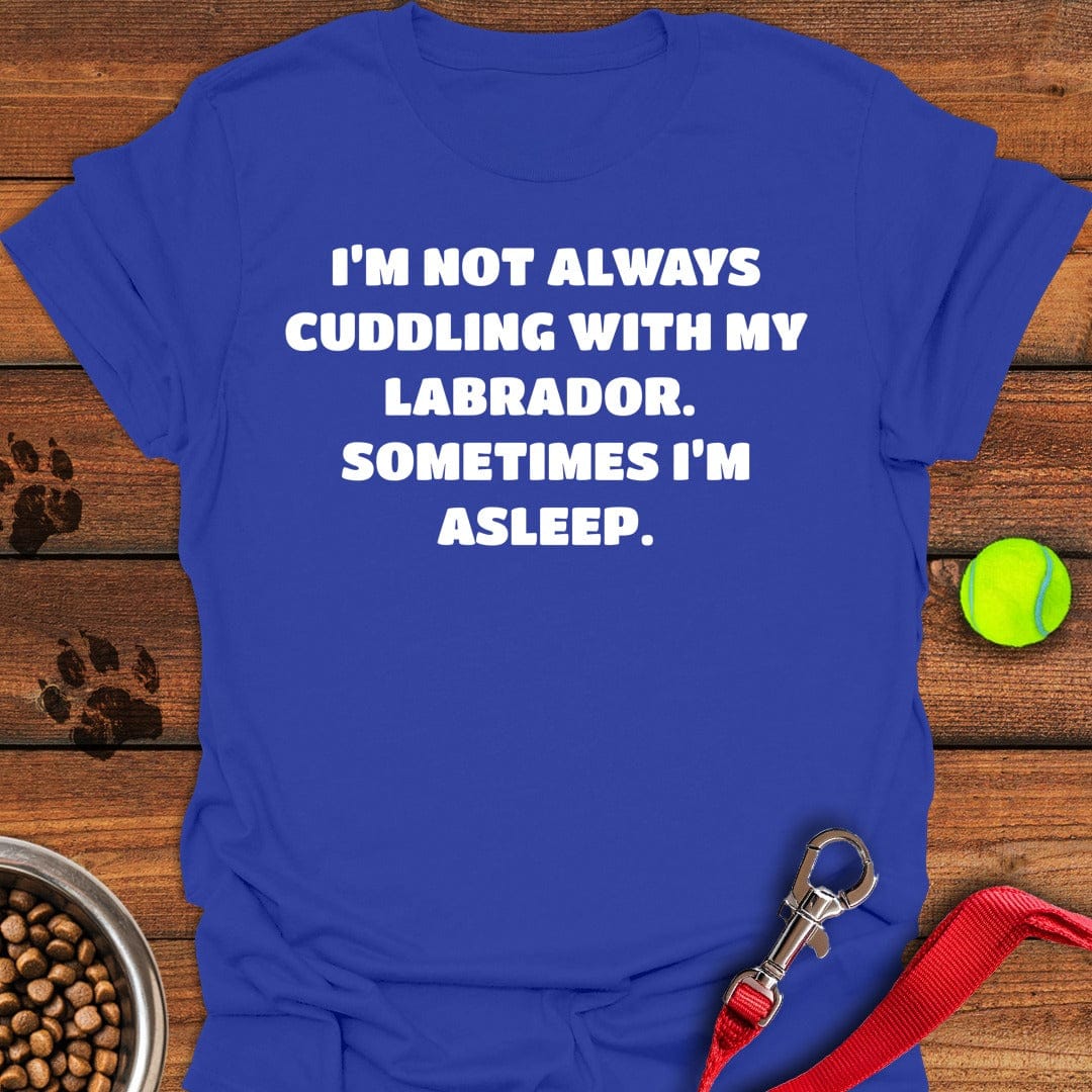 Labrador Cuddling Royal
