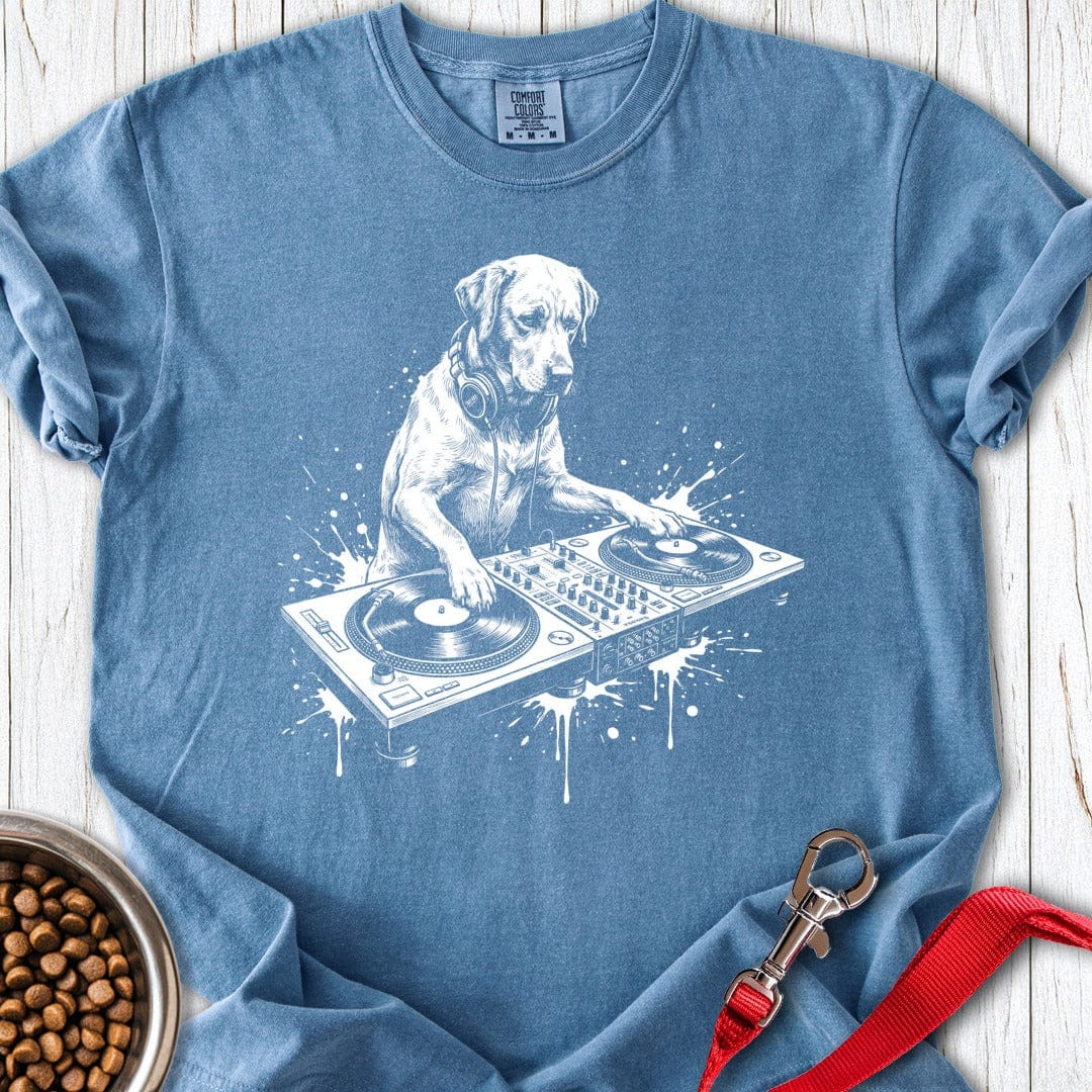 Labrador DJ Premium Tee Blue Jean