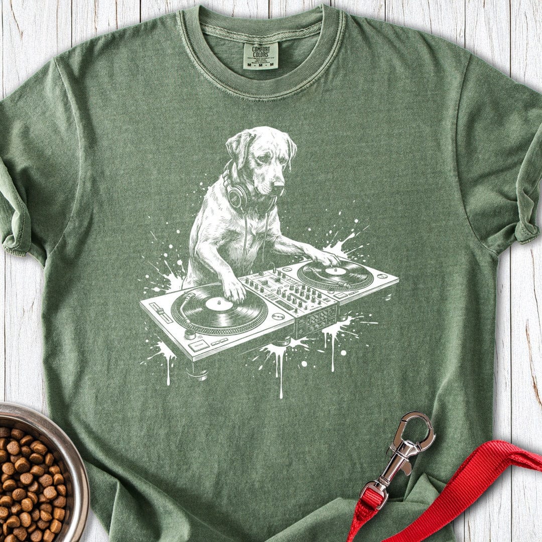 Labrador DJ Premium Tee Moss