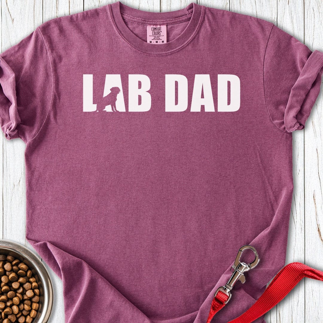 Labrador Dad Premium Tee Berry