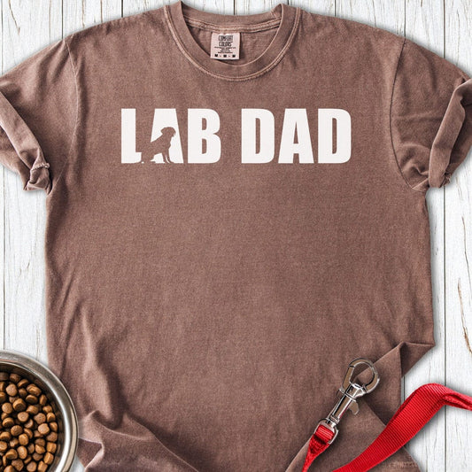 Labrador Dad Premium Tee Espresso