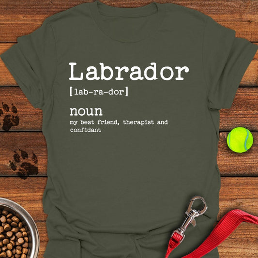 Labrador Dictionary Military Green