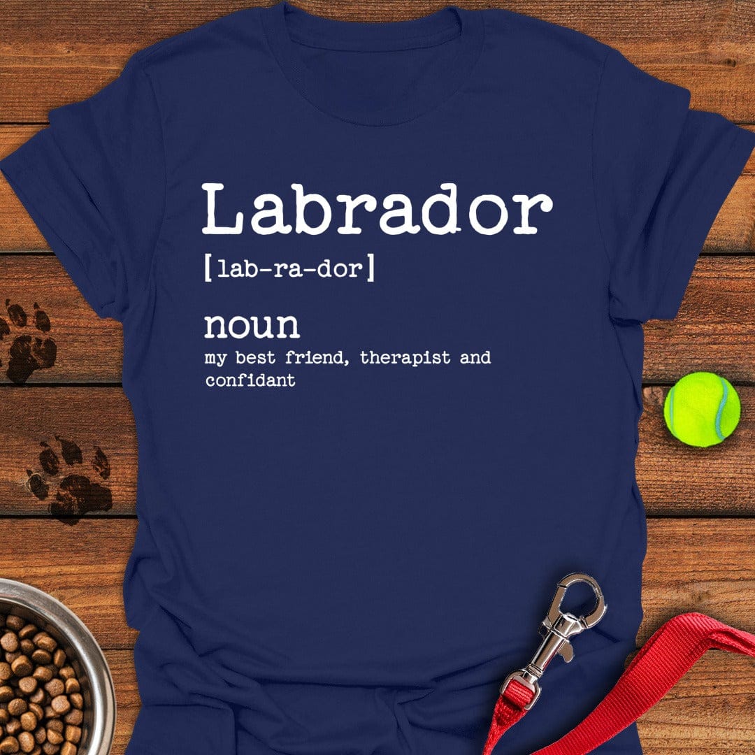 Labrador Dictionary Navy