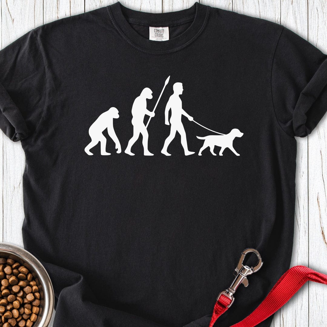 Labrador Evolution of Men Premium Tee Black