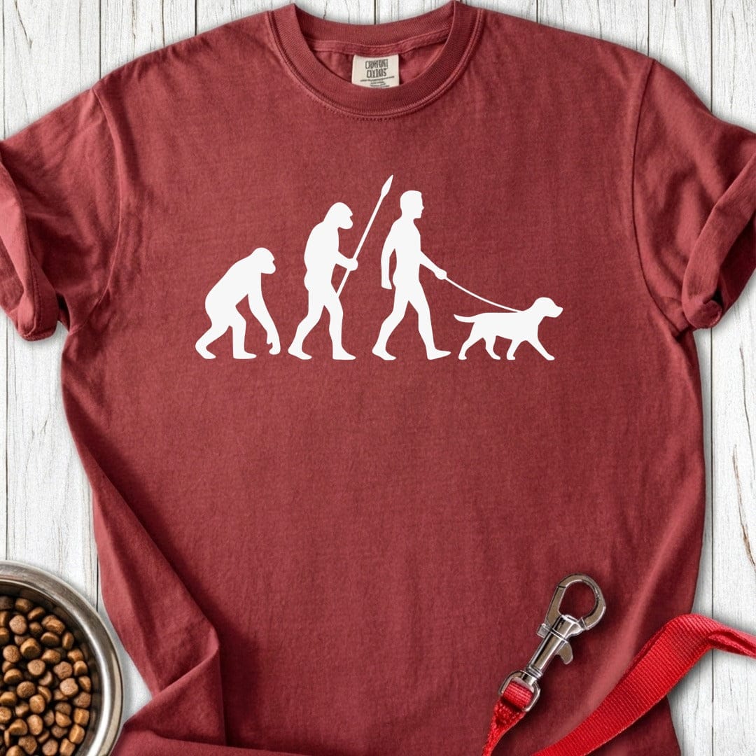 Labrador Evolution of Men Premium Tee Brick