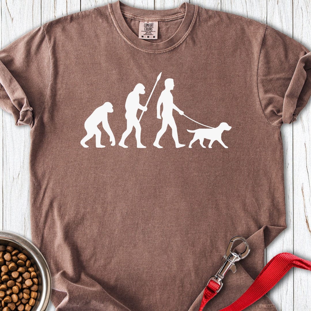 Labrador Evolution of Men Premium Tee Espresso
