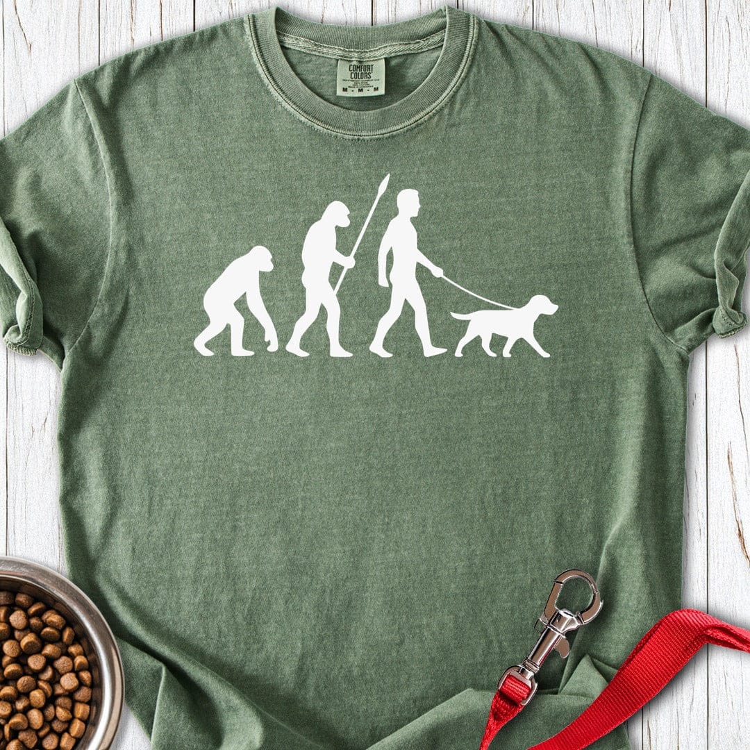 Labrador Evolution of Men Premium Tee Moss